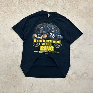 VTG 2006 Gildan NFL Steelers Ben Roethlisberger Graphic T-shirt Men’s M Black
